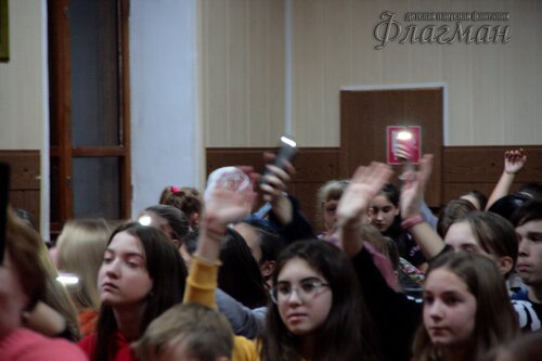 Делегация отряда на осенних каникулах в ДОЛ Буревестник